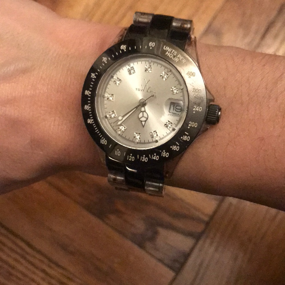 Toy Watch Chronograph Heavy Metal Watch Black